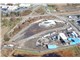 Aerial View of Collapsed Tank