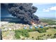 Aerial view of October 23, 2009 fire